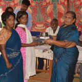 Distibution of educational materials with Cash assistance distribution