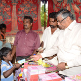 Distribution of Educational assistance to children of lepers
