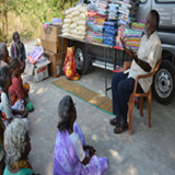 Leprosy Self Ulcer care awareness speach by Dr.M.Thangavelu in the camp