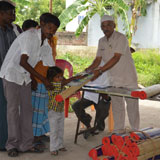 Welfare needs distribution camp in rural areas for leprosy beneficiaries